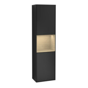V&B Hochschrank Finion 41,8x151,6cm, r, Rg Oa Venerr, bla m Lac