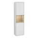 V&B Hochschrank Finion 41,8x151,6cm, r, Rg Oa Venerr, wh. m Lac-1