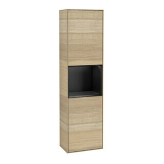 V&B Hochschrank Finion 41,8x151,6cm, re, Reg bla m Lac, Oa ven
