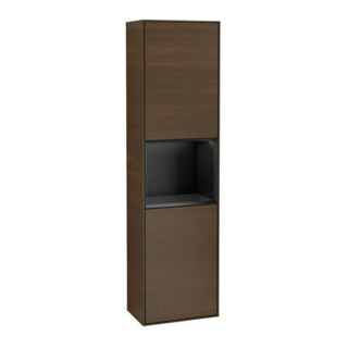 V&B Hochschrank Finion 41,8x151,6cm, re, Reg bla m Lac, wal ven