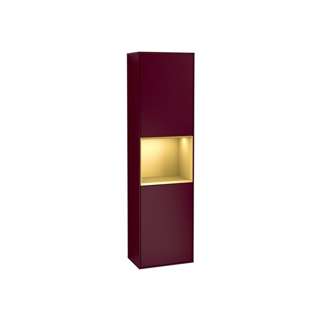 V&B Hochschrank Finion 41,8x151,6cm, re, Reg gol m Lac, Peo m