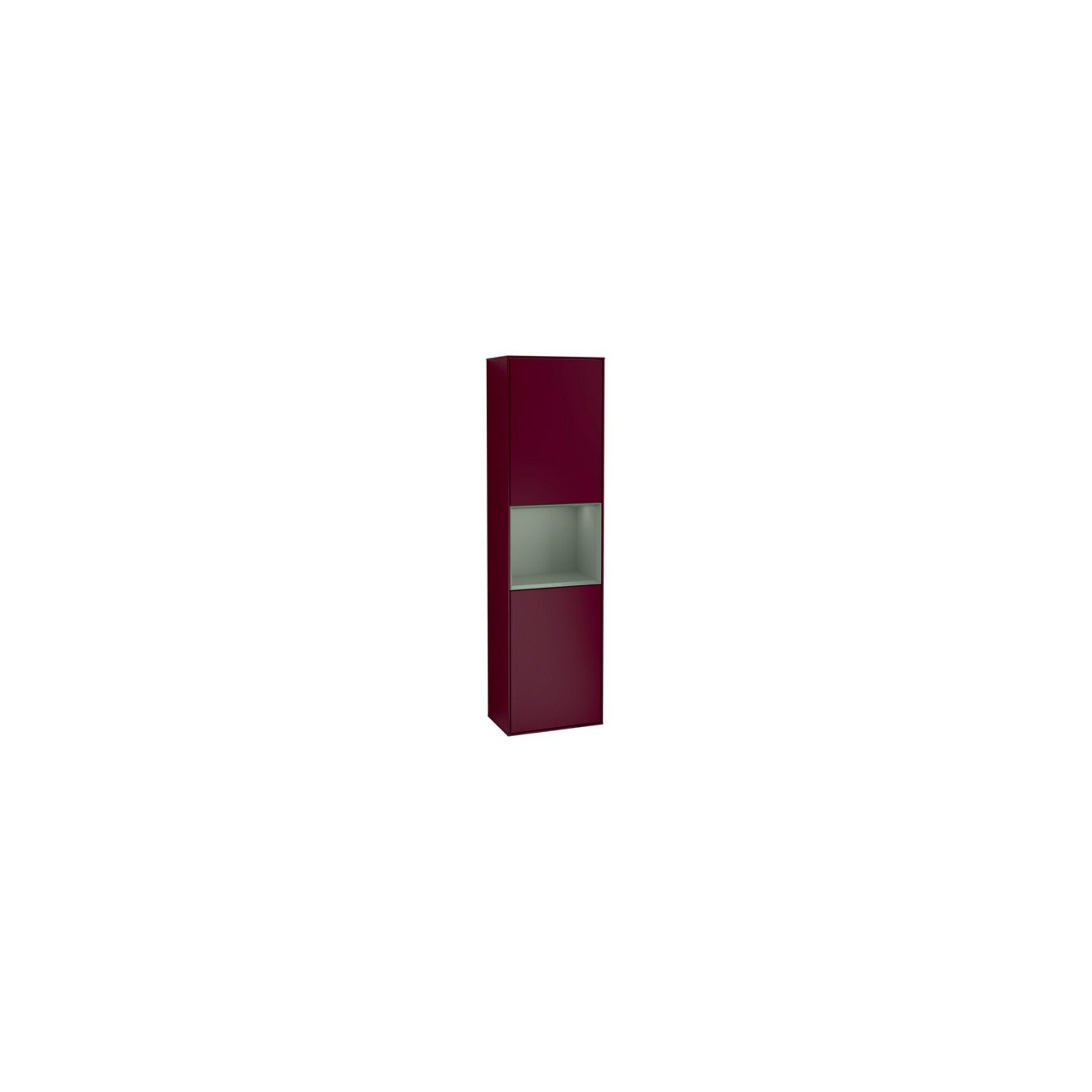 V&B Hochschrank Finion 41,8x151,6cm, re, Reg Oli. m Lac, Peo m ; Villeroy & Boch