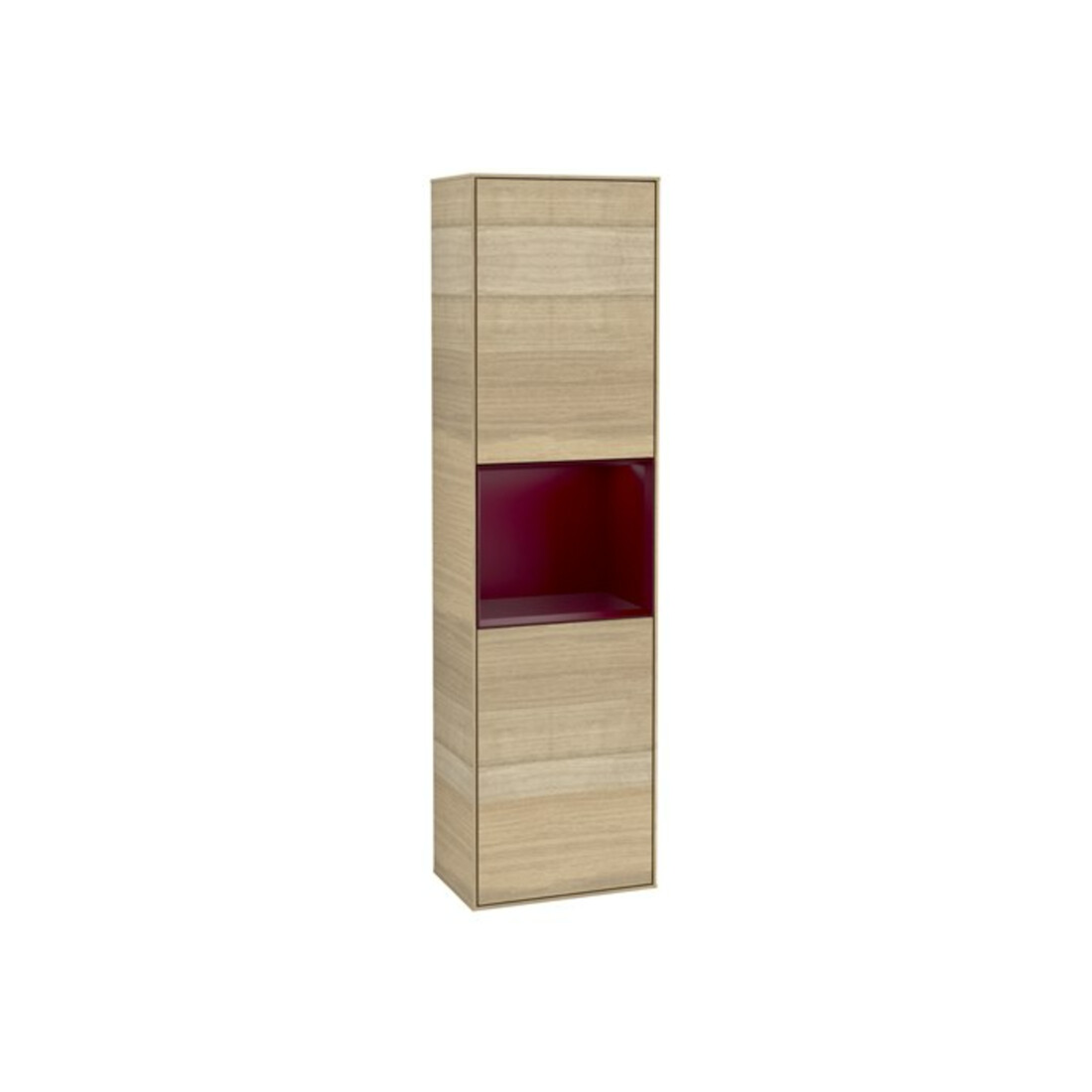 V&B Hochschrank Finion 41,8x151,6cm, re, Reg Peo m Lac, Oa ven