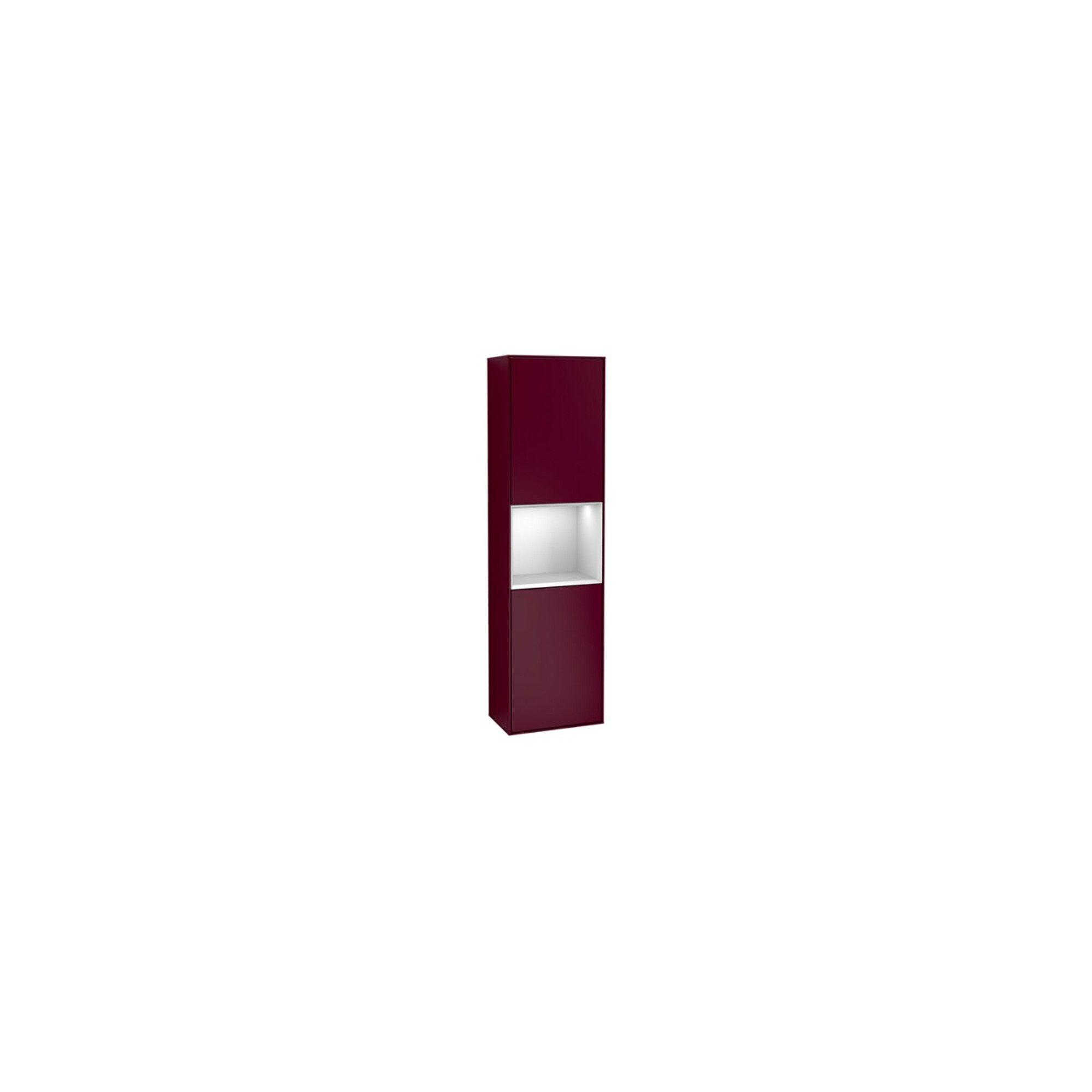 V&B Hochschrank Finion 41,8x151,6cm, re, Reg wh. m Lac, Peo m ; Villeroy & Boch