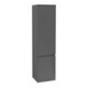 V&B Hochschrank Legato 40x155x35cm, Anschl rechts, Glossy Grey-1