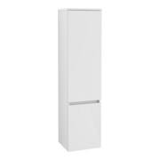 V&B Hochschrank Legato 40x155x35cm, Anschl rechts, Glossy White