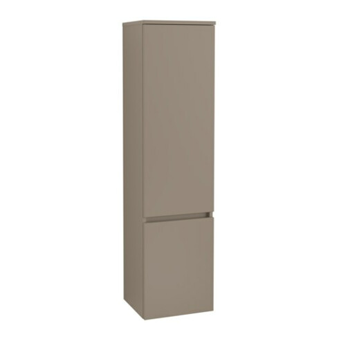 V&B Hochschrank Legato 40x155x35cm, Anschl rechts, Truffle Grey