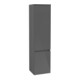 V&B Hochschrank Legato 40x155x35cm, Anschlag links, Glossy Grey-1