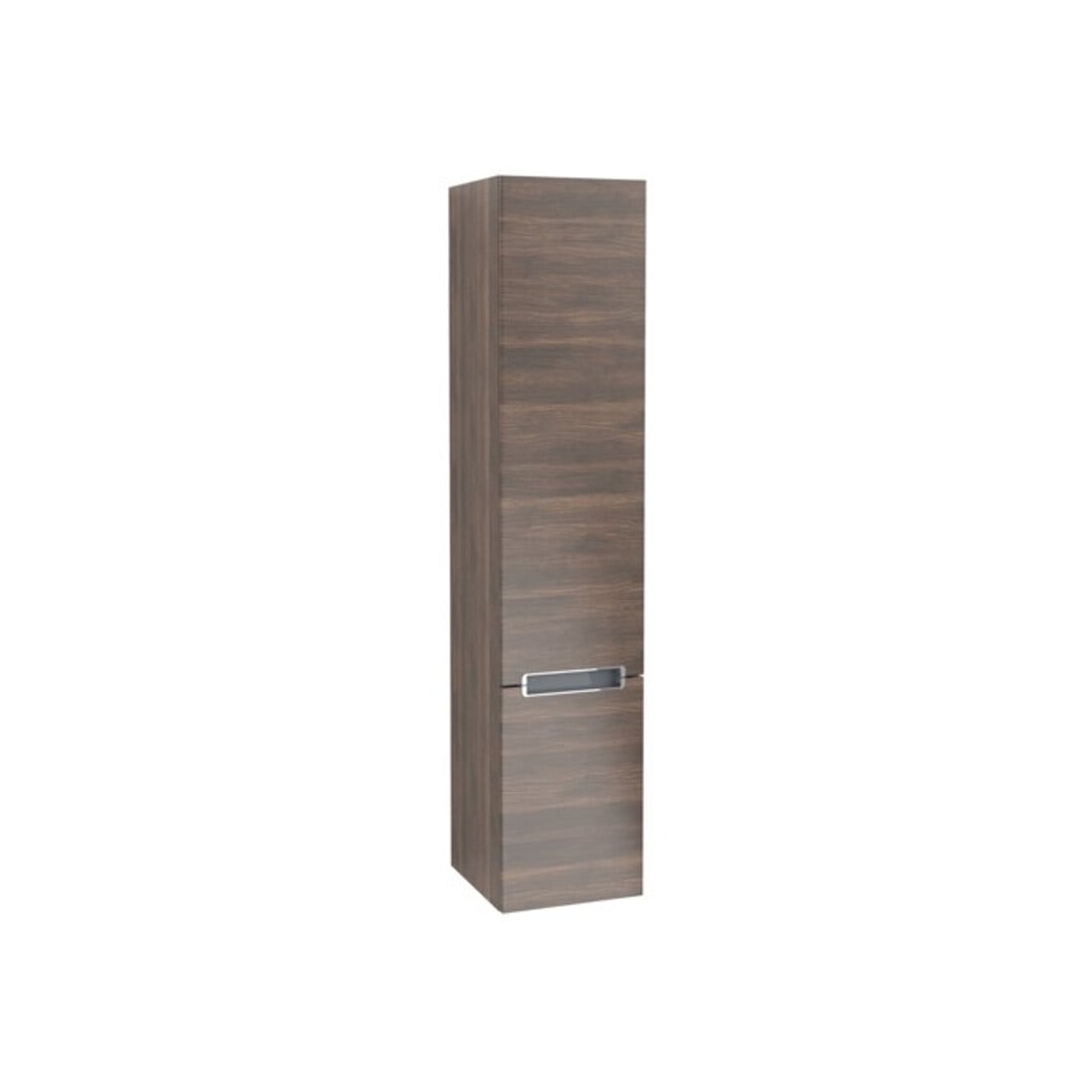 V&B Hochschrank Subway 2.0 35x165x37cm, li, Gr. chrom, arizona oak