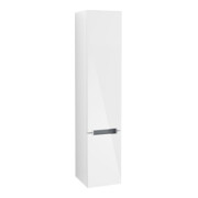 V&B Hochschrank Subway 2.0 35x165x37cm, li, Gr. chrom, glossy white