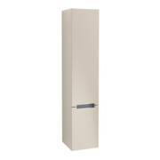 V&B Hochschrank Subway 2.0 35x165x37cm, li, Griff chrom, soft grey