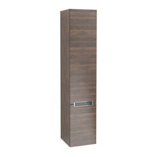 V&B Hochschrank Subway 2.0 35x165x37cm, re, Gr. chrom, arizona oak
