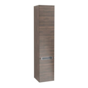 V&B Hochschrank Subway 2.0 35x165x37cm, re, Gr. chrom, arizona oak