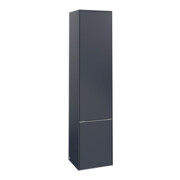 V&B Hochschrank Subway 3.0 40x171x36,2cm, Armoire haute R/Gr alu brillant, bleu marine