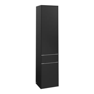 V&B Hochschrank Subway 3.0 40x171x36,2cm, Armoire haute R/Gr alu brillant, bleu volcan