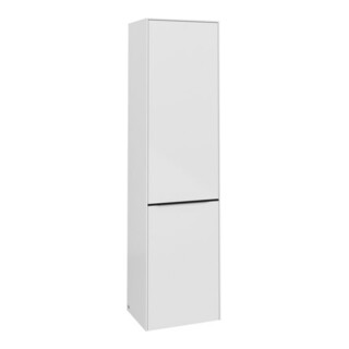 V&B Hochschrank Subway 3.0 40x171x36,2cm, Armoire haute R/Gr avant blanc brillant