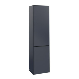 V&B Hochschrank Subway 3.0 40x171x36,2cm, Armoire haute R/Gr avant bleu, Mar bleu.