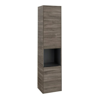 V&B Hochschrank Subway 3.0 40x171x36,2cm, Armoire haute R/Gr bleu volcan, st. Oa