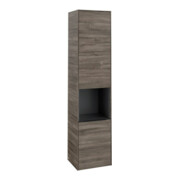 V&B Hochschrank Subway 3.0 40x171x36,2cm, Armoire haute R/Gr bleu volcan, st. Oa