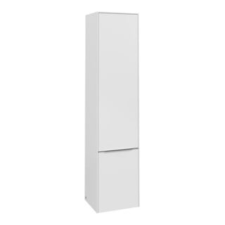 V&B Hochschrank Subway 3.0 40x171x36,2cm, Armoire haute R/Poignée alu brillant, P blanc