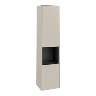 V&B Hochschrank Subway 3.0 40x171x36,2cm, placard haut L/Gr avant bleu, gris cashmere