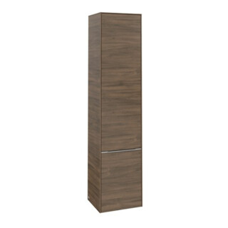 V&B Hochschrank Subway 3.0 40x171x36,2cm, porte L/gr alu brillant, Ariz. Oa