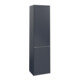 V&B Hochschrank Subway 3.0 40x171x36,2cm, Porte L/Gr Alu brillant, Bleu marine-1
