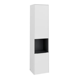 V&B Hochschrank Subway 3.0 40x171x36,2cm, Porte L/Gr bleu volcan, Corps blanc