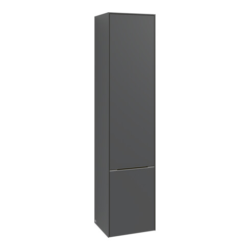 V&B Hochschrank Subway 3.0 40x171x36,2cm, Sch L/Gr Alu gl, bla Oa