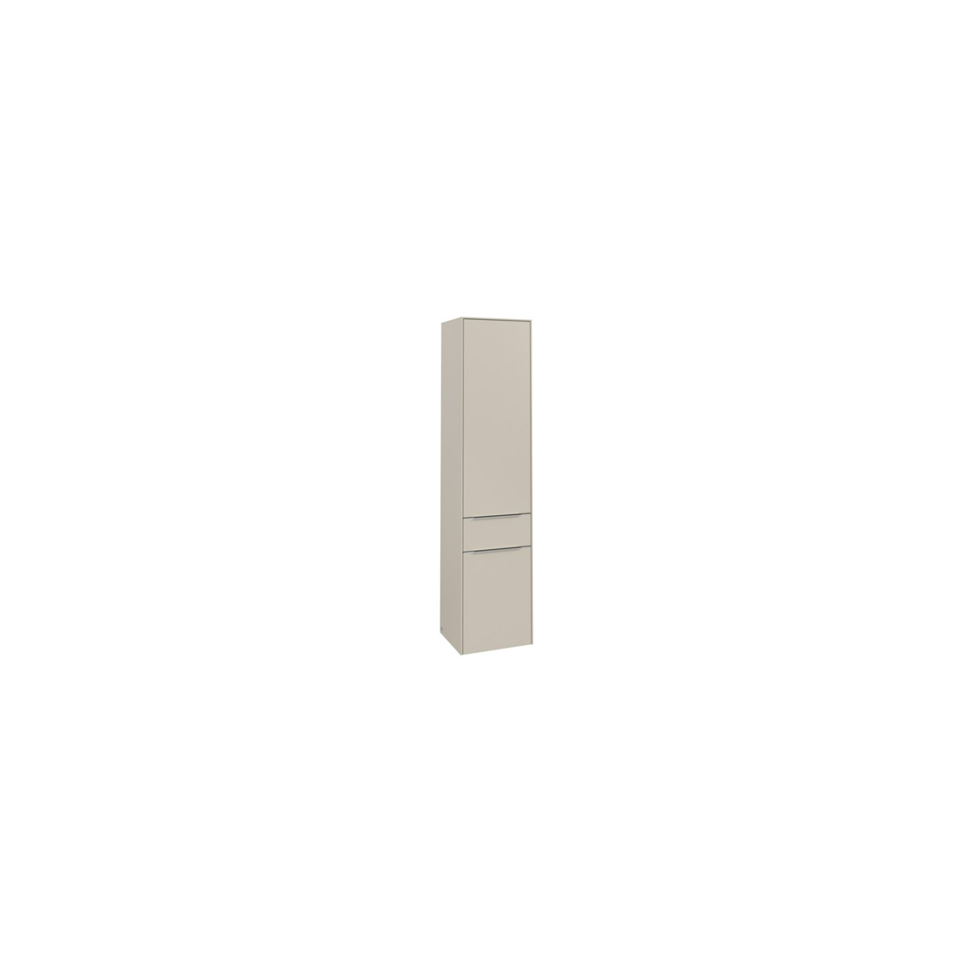 V&B Hochschrank Subway 3.0 40x171x36,2cm, Sch L/Gr Alu gl, cashm Gr ; Villeroy & Boch