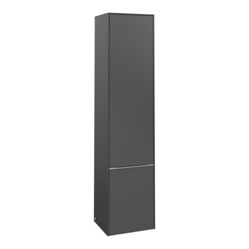 V&B Hochschrank Subway 3.0 40x171x36,2cm, Sch L/Gr Alu gl, graph.