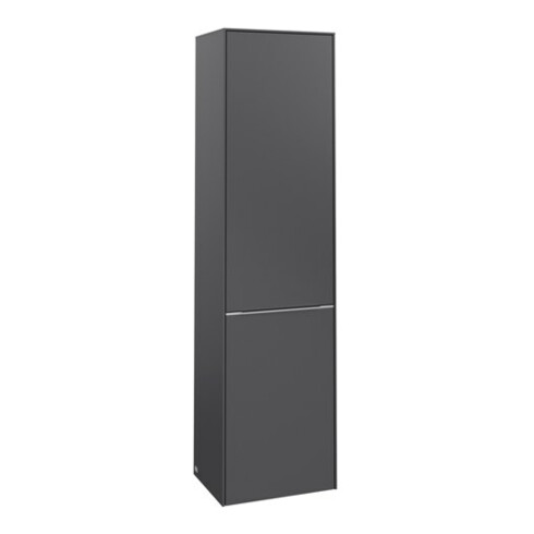 V&B Hochschrank Subway 3.0 40x171x36,2cm, Sch L/Gr Alu gl, graph.
