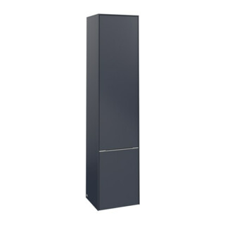V&B Hochschrank Subway 3.0 40x171x36,2cm, Sch L/Gr Alu gl, Mar bl.