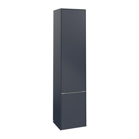 V&B Hochschrank Subway 3.0 40x171x36,2cm, Sch L/Gr Alu gl, Mar bl.