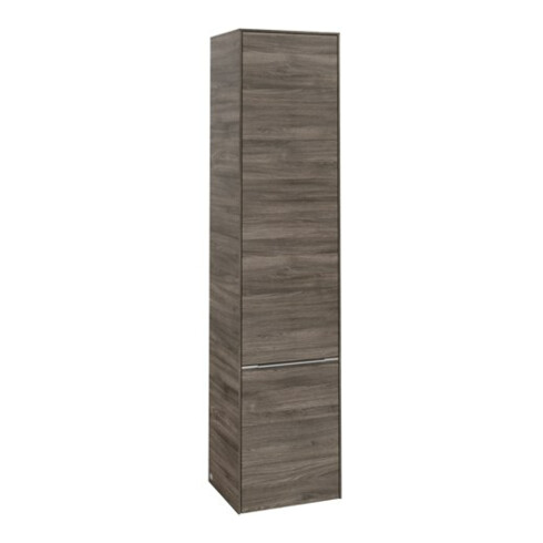 V&B Hochschrank Subway 3.0 40x171x36,2cm, Sch L/Gr Alu gl, st. Oa