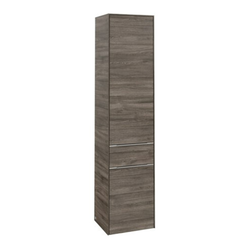 V&B Hochschrank Subway 3.0 40x171x36,2cm, Sch L/Gr Alu gl, st. Oa