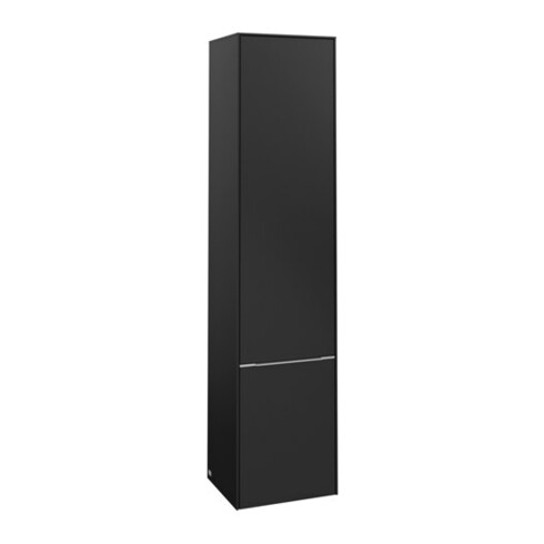V&B Hochschrank Subway 3.0 40x171x36,2cm, Sch L/Gr Alu gl, volc bla