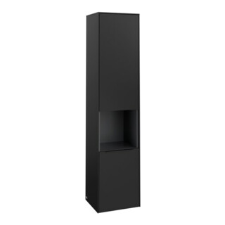 V&B Hochschrank Subway 3.0 40x171x36,2cm, Sch L/Gr vo bla, volc bla