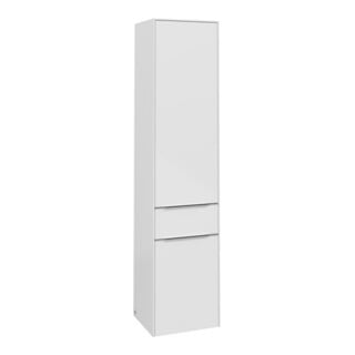 V&B Hochschrank Subway 3.0 40x171x36,2cm, Sch R/Gr AL g, Brill. wh.