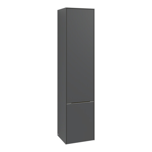 V&B Hochschrank Subway 3.0 40x171x36,2cm, Sch R/Gr Alu gl, bla Oa
