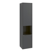 V&B Hochschrank Subway 3.0 40x171x36,2cm, Sch R/Gr Alu gl, bla Oa