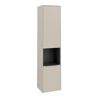 V&B Hochschrank Subway 3.0 40x171x36,2cm, Sch R/Gr Alu gl, cashm Gr