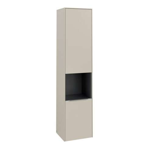 V&B Hochschrank Subway 3.0 40x171x36,2cm, Sch R/Gr Alu gl, cashm Gr