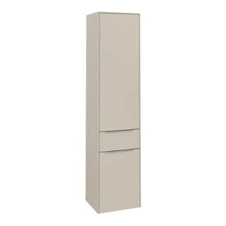 V&B Hochschrank Subway 3.0 40x171x36,2cm, Sch R/Gr Alu gl, cashm Gr