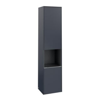 V&B Hochschrank Subway 3.0 40x171x36,2cm, Sch R/Gr Alu gl, Mar bl.