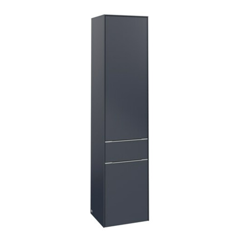 V&B Hochschrank Subway 3.0 40x171x36,2cm, Sch R/Gr Alu gl, Mar bl.