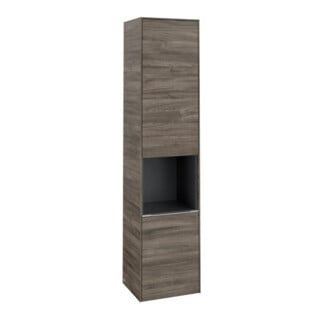 V&B Hochschrank Subway 3.0 40x171x36,2cm, Sch R/Gr Alu gl, st. Oa
