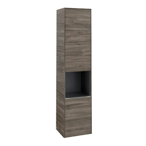 V&B Hochschrank Subway 3.0 40x171x36,2cm, Sch R/Gr Alu gl, st. Oa