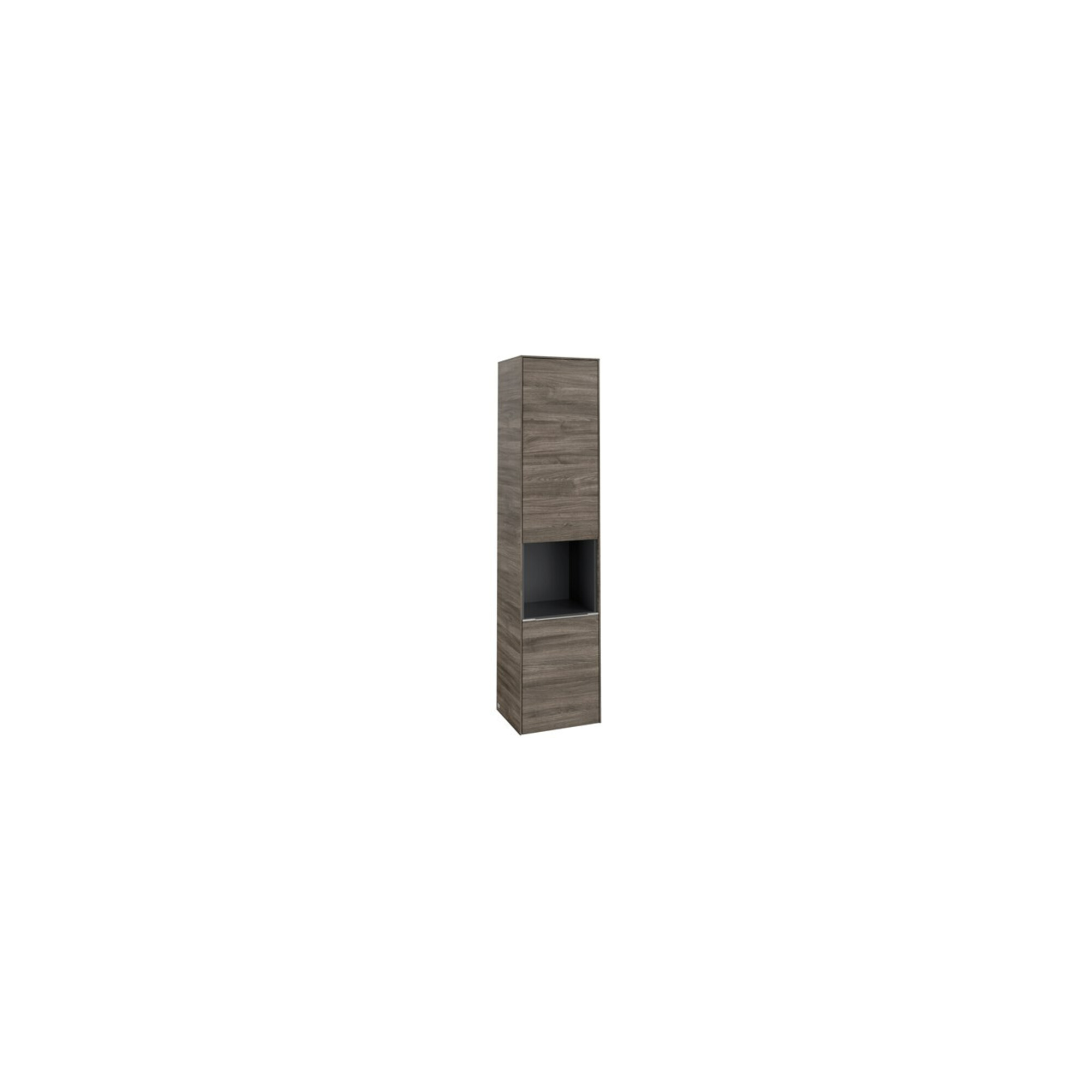 V&B Hochschrank Subway 3.0 40x171x36,2cm, Sch R/Gr Alu gl, st. Oa ; Villeroy & Boch