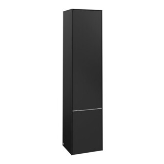 V&B Hochschrank Subway 3.0 40x171x36,2cm, Sch R/Gr Alu gl, volc bla